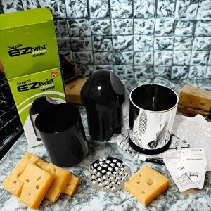 Super EZ Twist Cheese Grater "As Seen on TV" NEW in Box